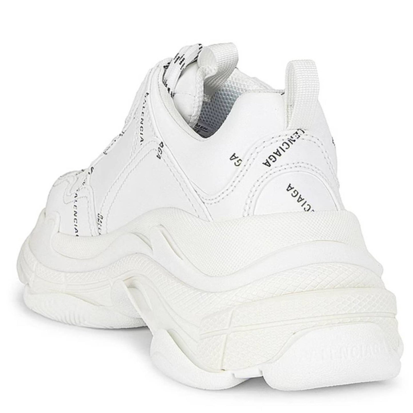 Balenciaga Triple S Sneakers in White & Black - Chunky Platform - 38 / 8