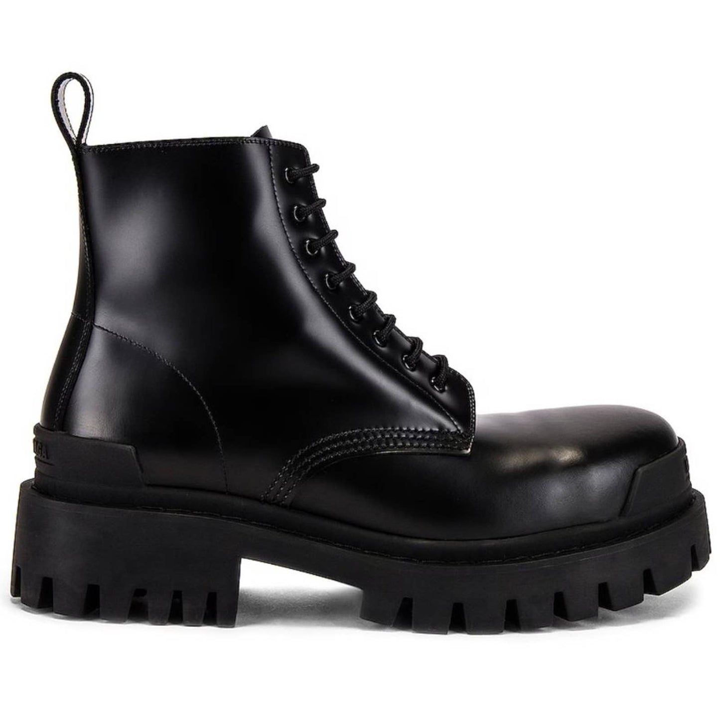 Balenciaga Strike Bootie in Black - Men's Combat Short Boot - 44 / 10