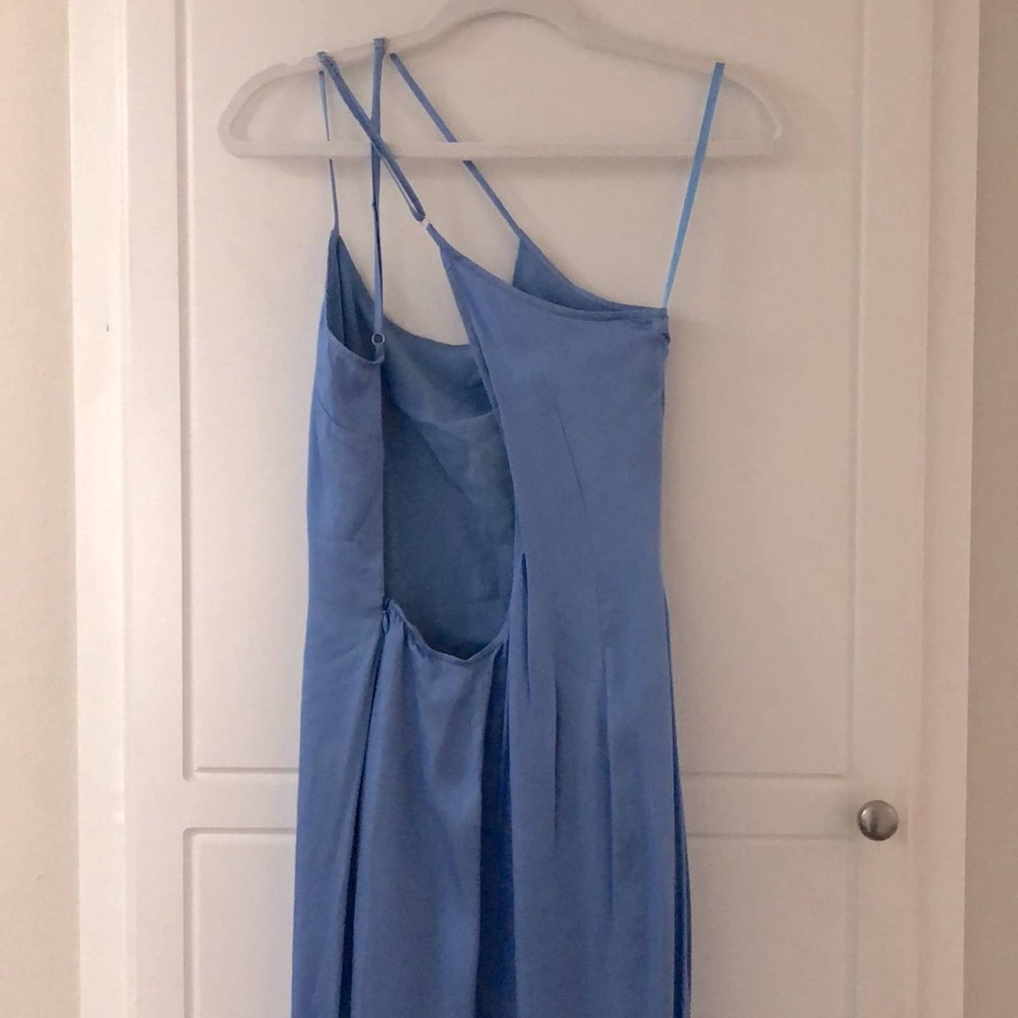 NEW Atoir Lee Dress in Alaska Light Blue - Small S - Formal Maxi Gown Satin Silk