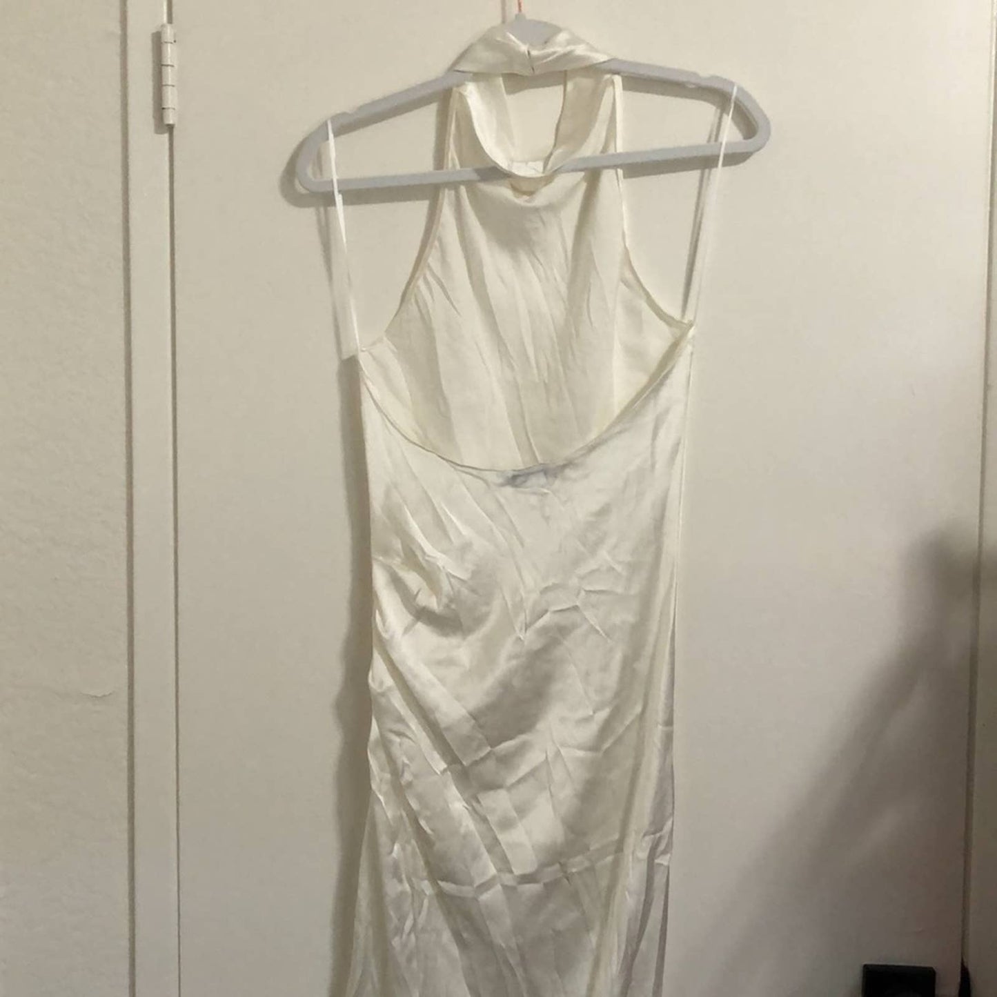 NEW Amanda Uprichard X REVOLVE Samba Gown Ivory White Silk Bridal Wedding SMALL