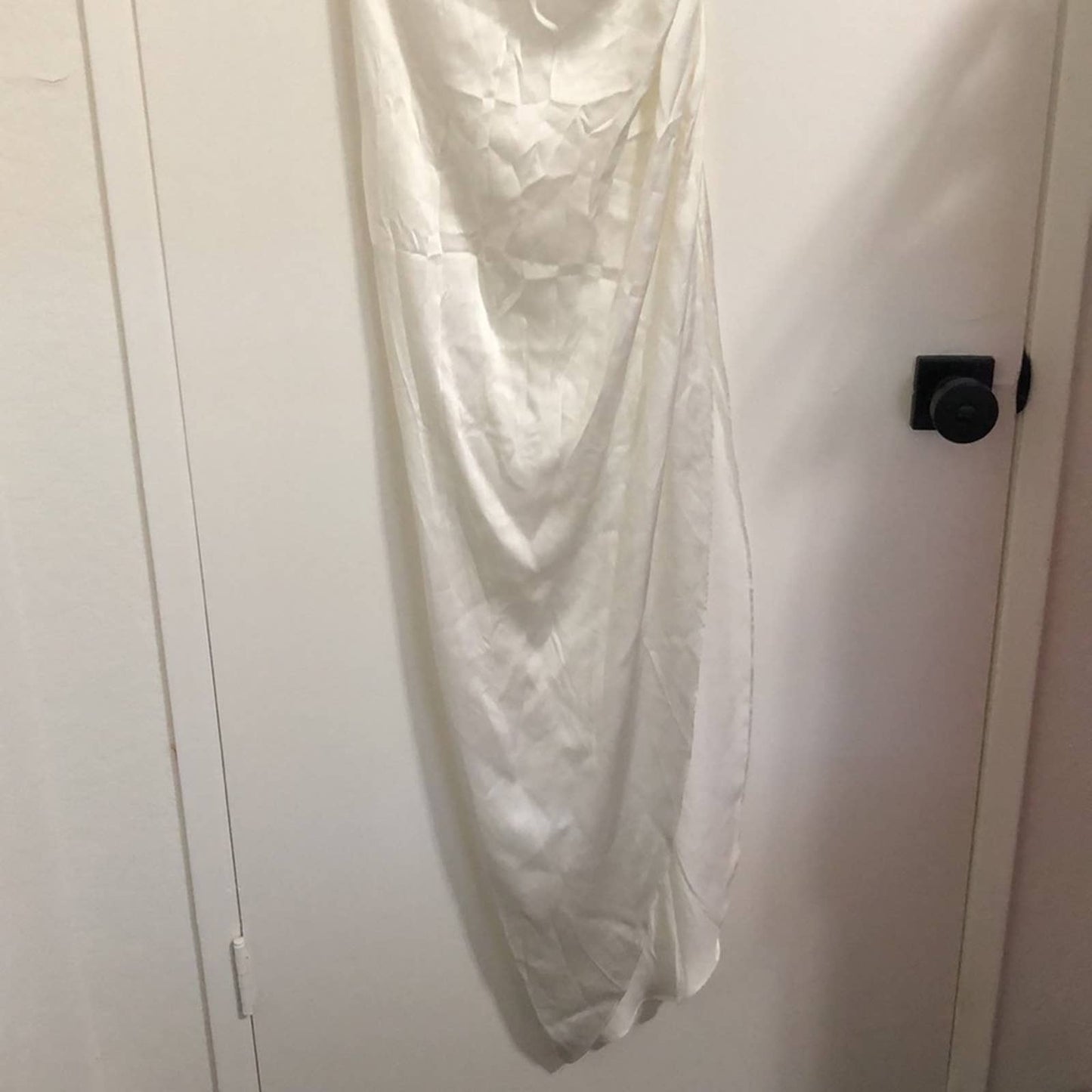 NEW Amanda Uprichard X REVOLVE Samba Gown Ivory White Silk Bridal Wedding SMALL