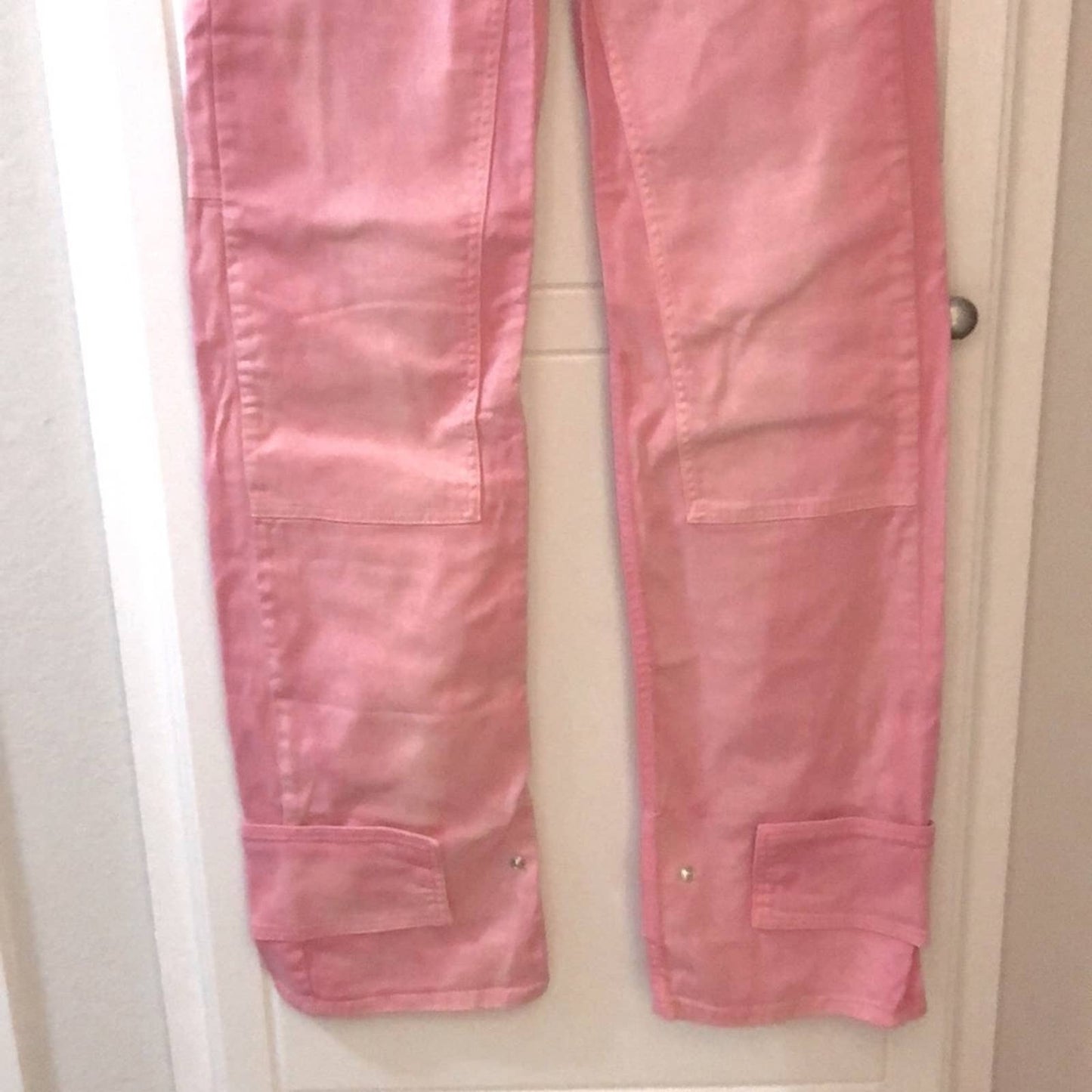 Blumarine Cargo Jean in Lilac Chiffon Pink - IT 40 / US 6