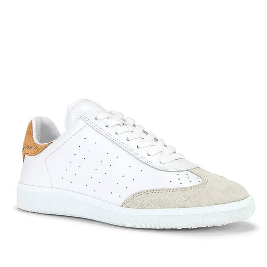 Isabel Marant Bryce Sneaker in Terracotta & White 37 / 7