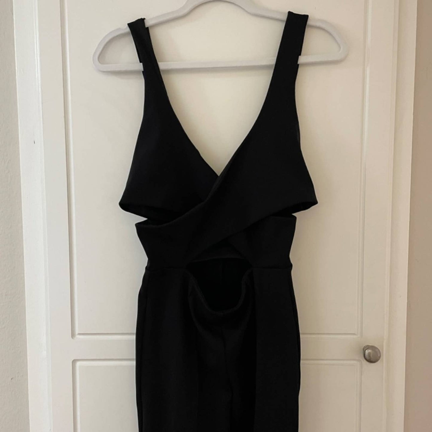 NEW GAUGE81 Reno Jumpsuit in Black Cutout Pantsuit - Large L - Gauge 81