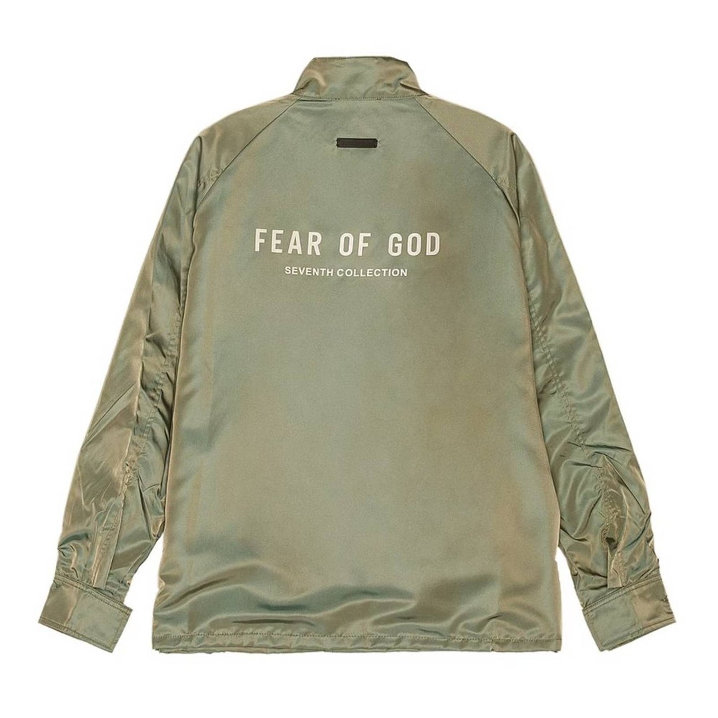 NEW Fear of God Souvenir Jacket Green Iridescent Army Medium Seventh Collection