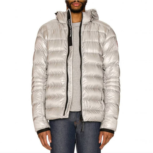 NEW Canada Goose Crofton Jacket in Silverbirch - Silver Puffer Parka - Small S